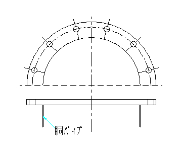 本体フランジ（溶接フランジ）